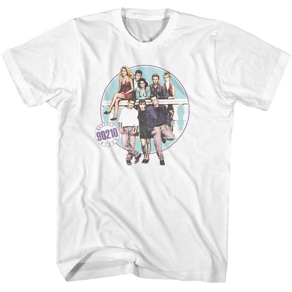 Beverly Hills 90210 - BEVERLY HILLS 90210 BALCONY GROUP Adult Shirt