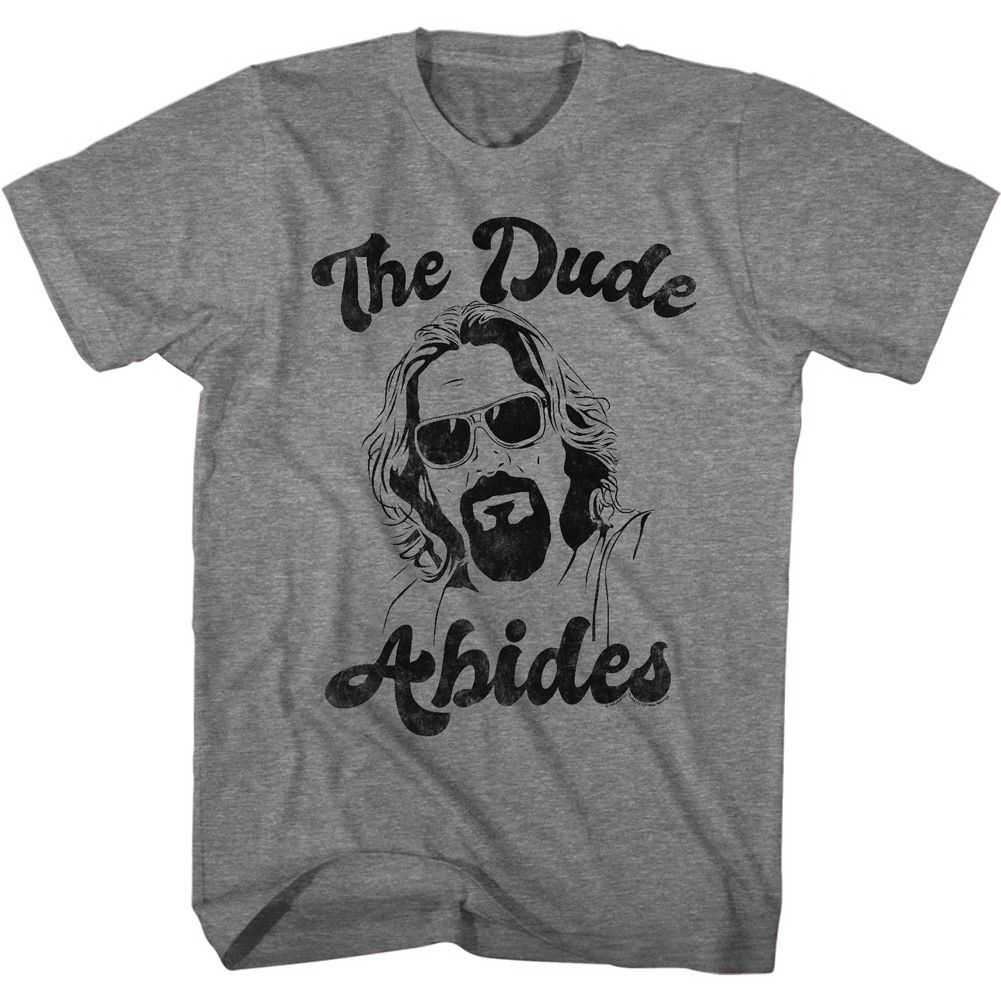 The Big Lebowski - THE DUDE ABIDES Adult Shirt