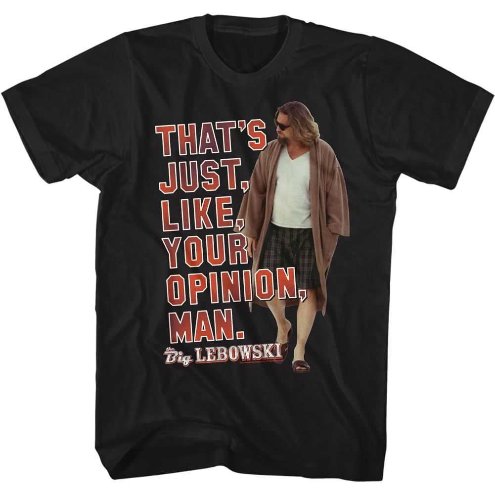 The Big Lebowski - YOUR OPINION Adult Shirt