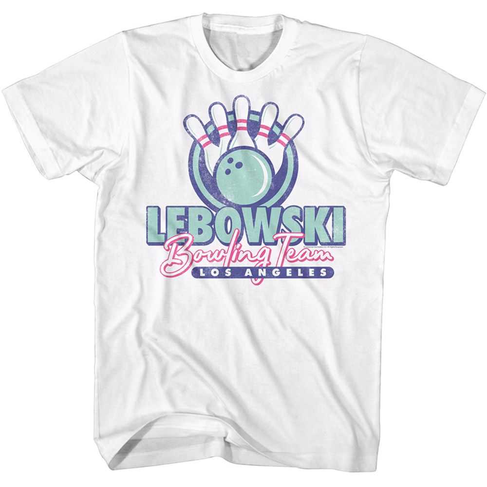 The Big Lebowski - BIG LEBOWSKI LA BOWLING TEAM Adult Shirt