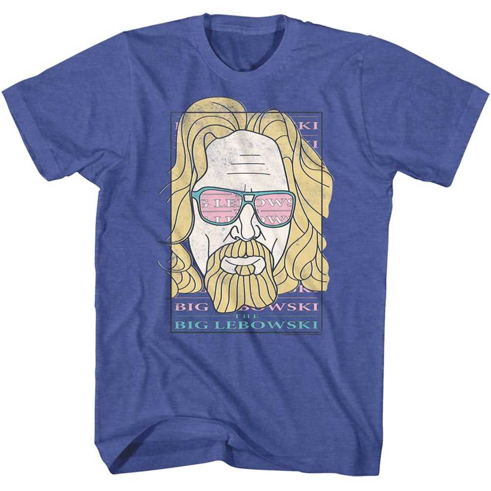 The Big Lebowski - LOGO SUNGLASSES Adult Shirt