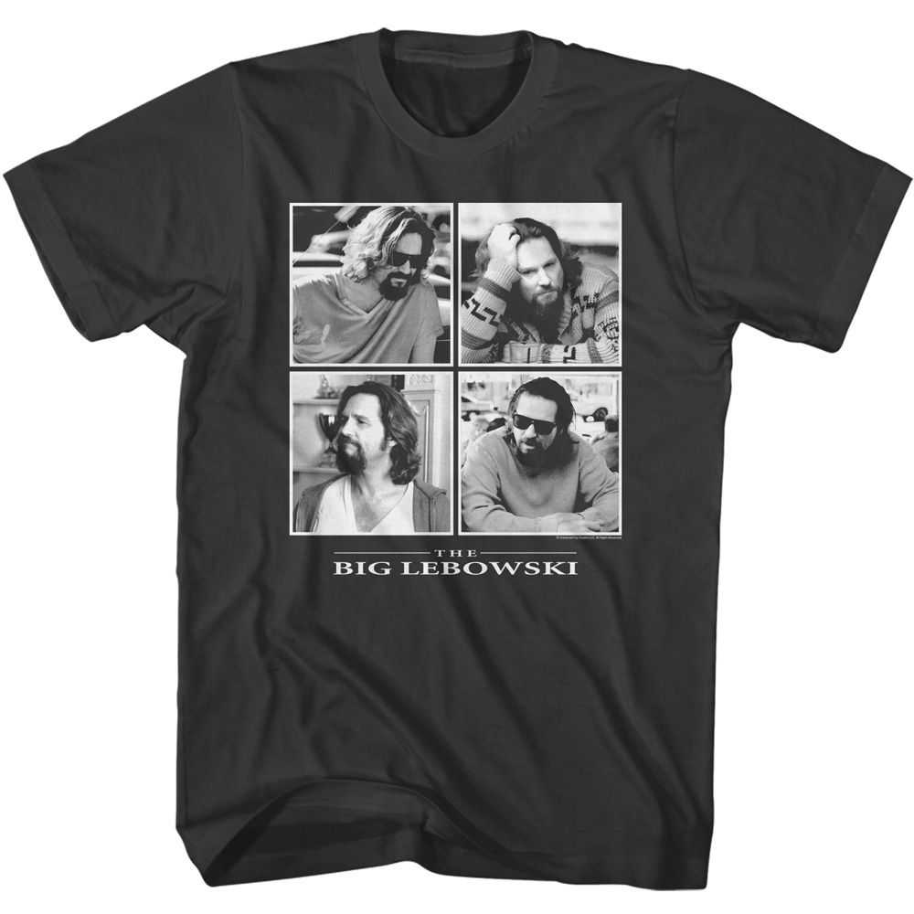 The Big Lebowski - THE BIG LEBOWSKI FOUR SQUARES Adult Shirt