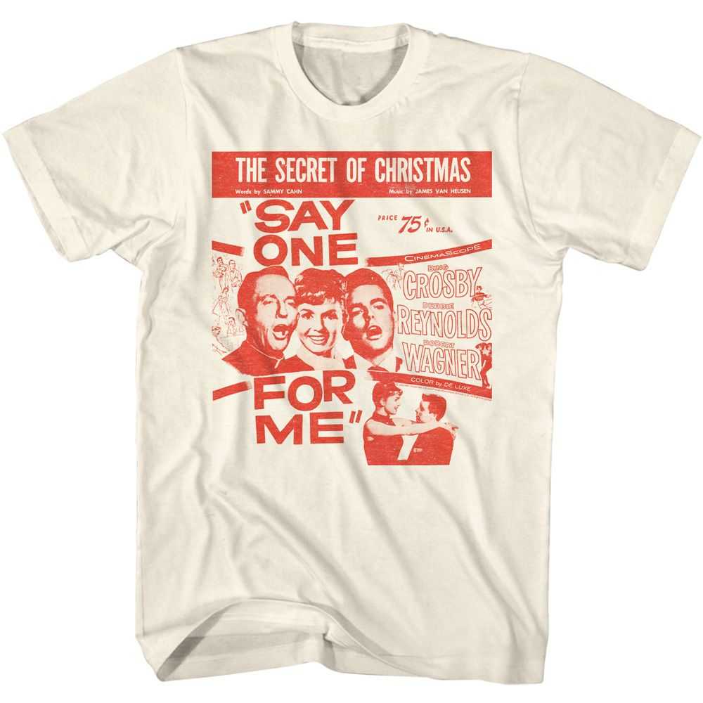 Bing Crosby - BING CROSBY THE SECRET OF CHRISTMAS Adult Shirt