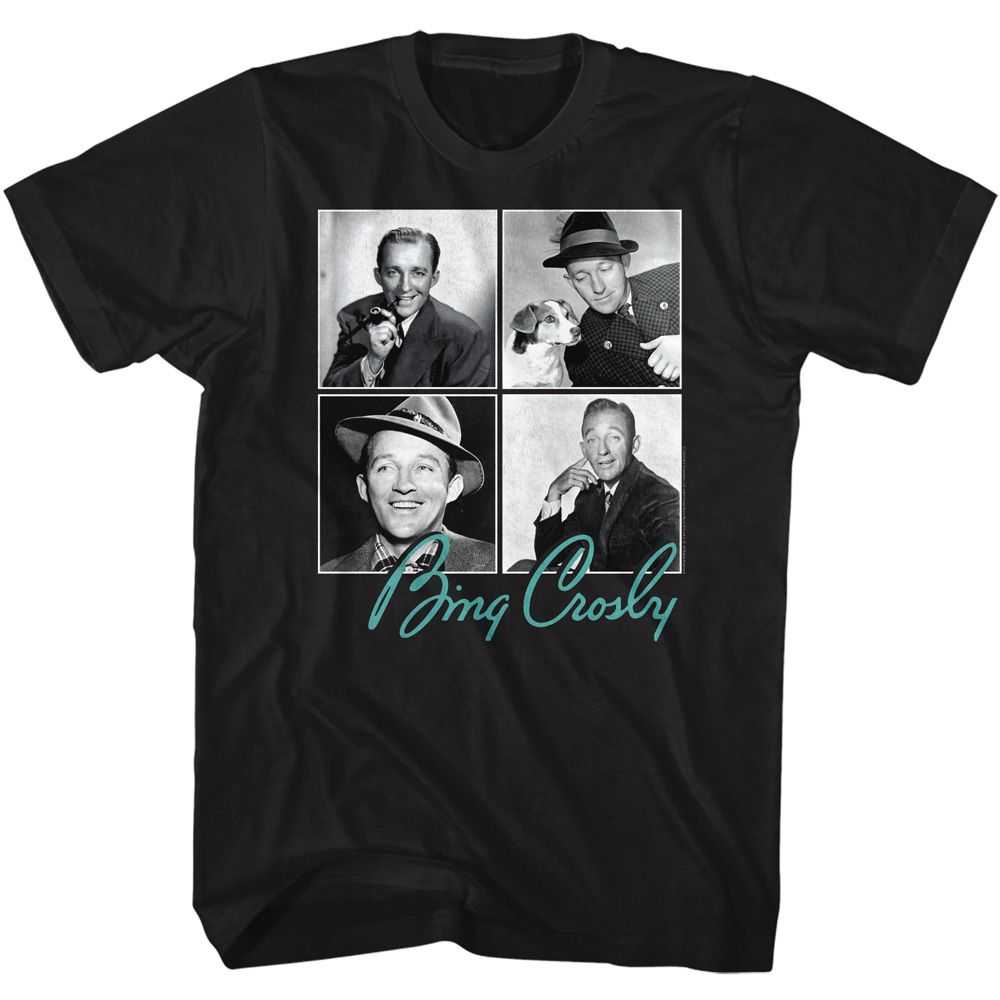 Bing Crosby - BING CROSBY 4 SQUARE Adult Shirt
