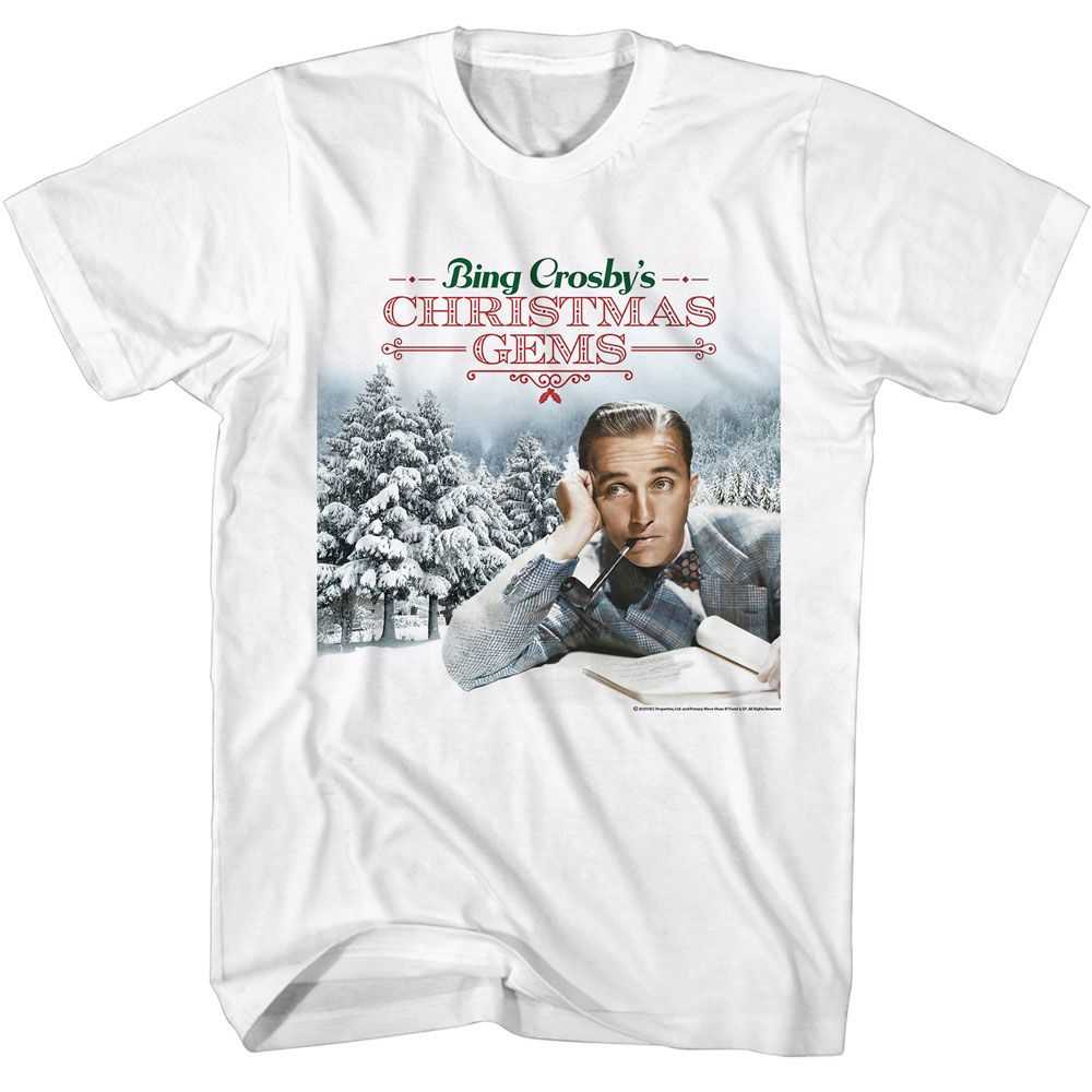 Bing Crosby - BING CROSBY CHRISTMAS GEMS Adult Shirt