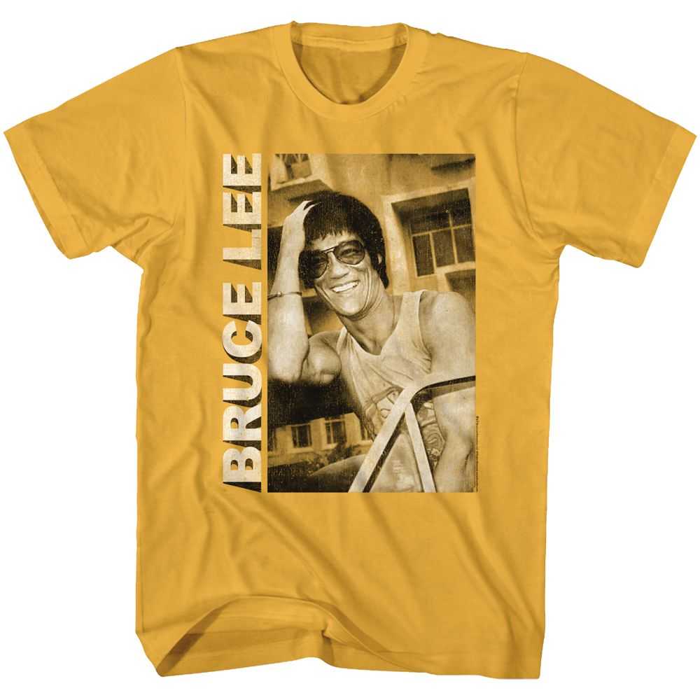 Bruce Lee - CASUAL SMILING Adult Shirt