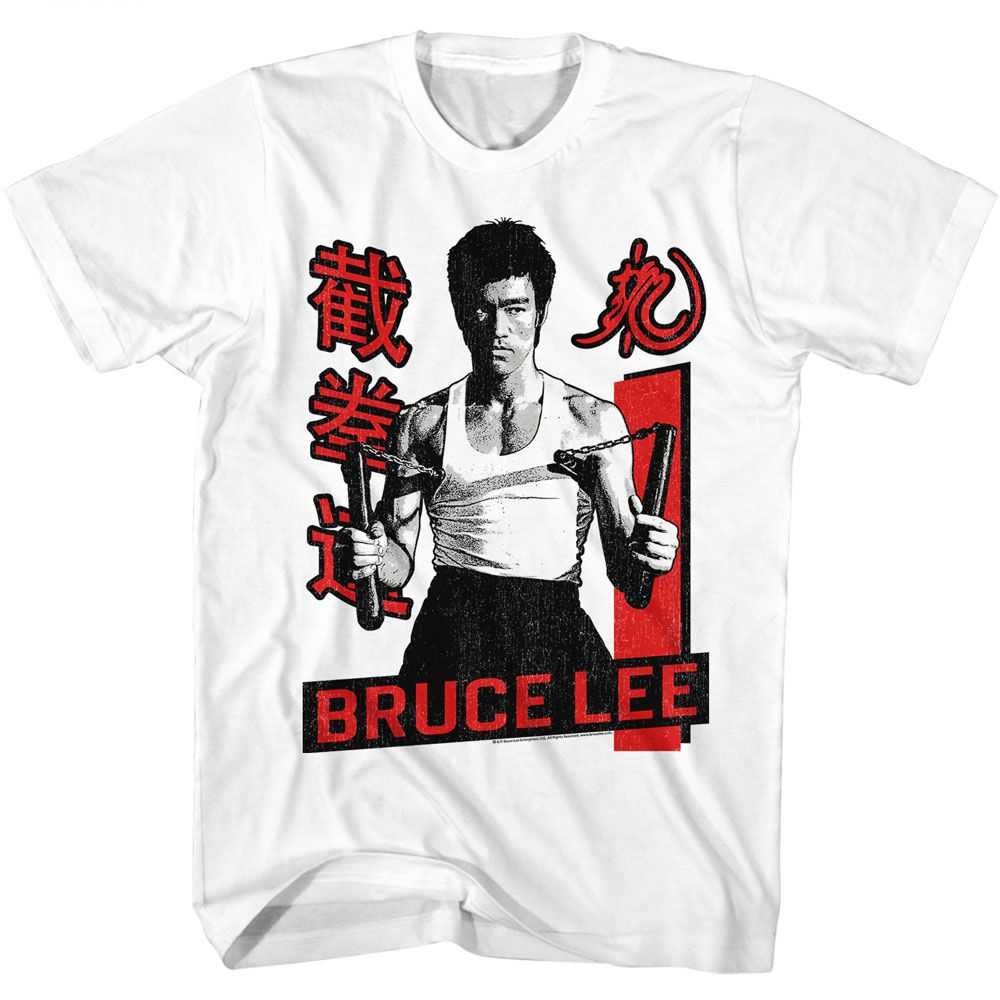 Bruce Lee - BRUCE LEE NUNCHUCKS Adult Shirt