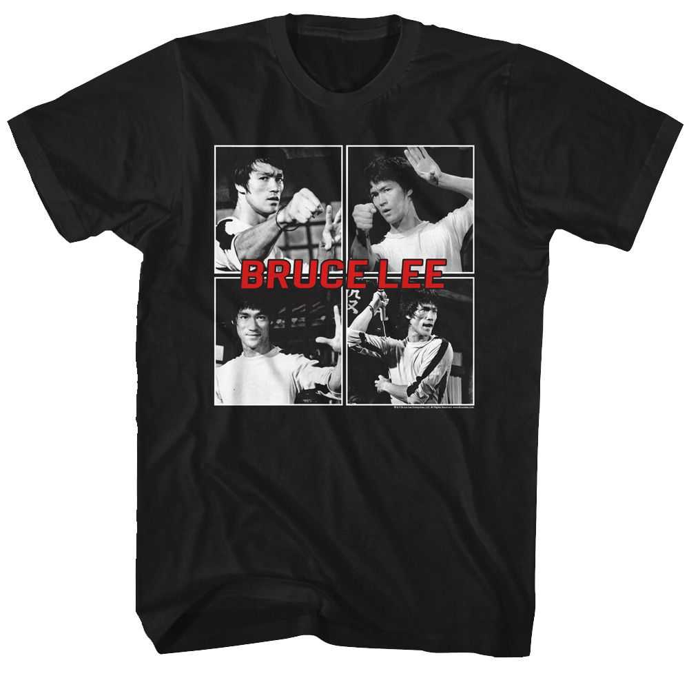 Bruce Lee - BRUCE LEE FOUR SQUARES Adult Shirt