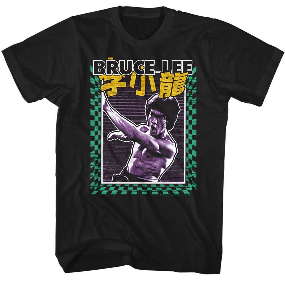 Bruce Lee - BRUCE LEE BRIGHT PATTERNS Adult Shirt