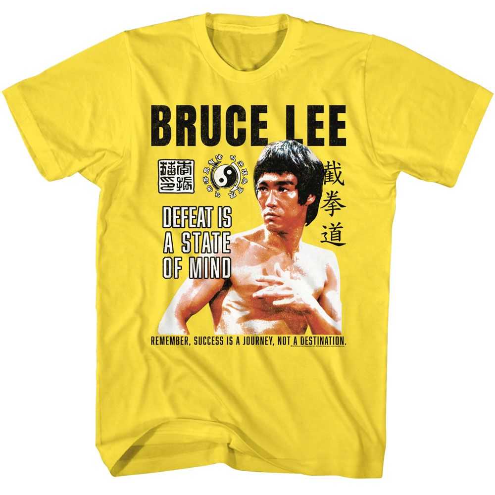 Bruce Lee - DEFEAT STATE OF MIND Adult Shirt