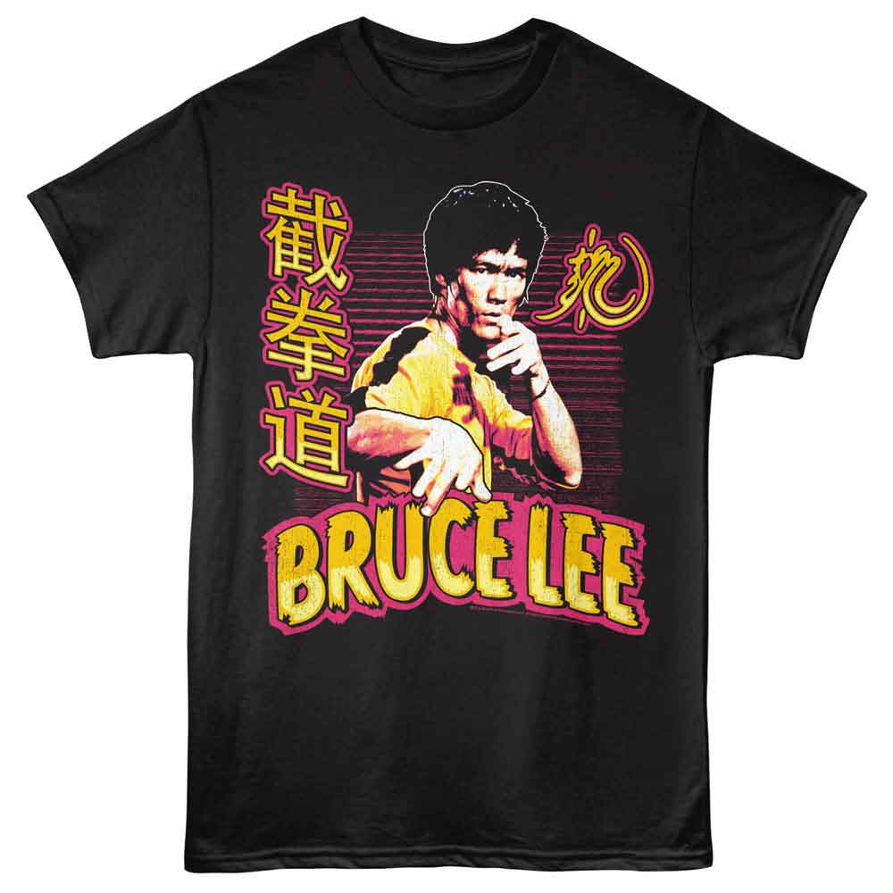 Bruce Lee - BRUCE LEE BRIGHT ACTION Adult Shirt