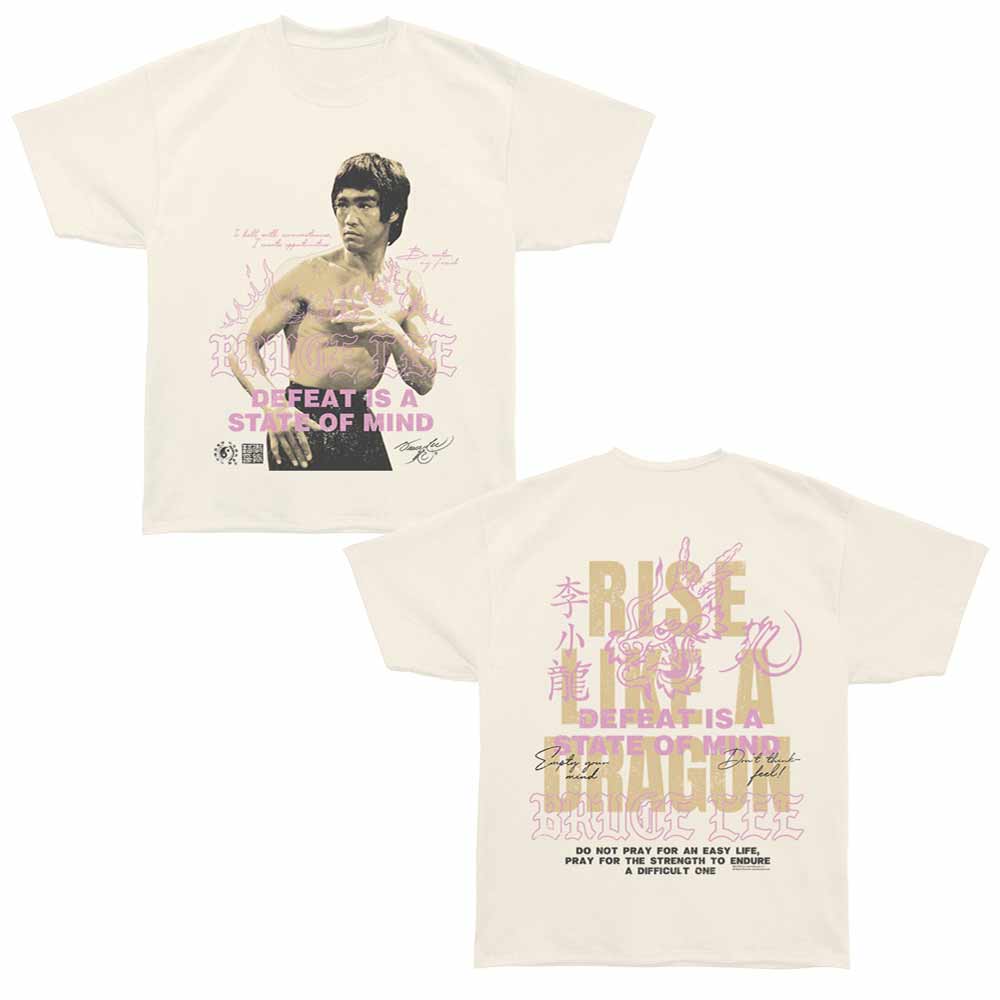 Bruce Lee - BRUCE LEE RISE LIKE A DRAGON F B Adult Shirt