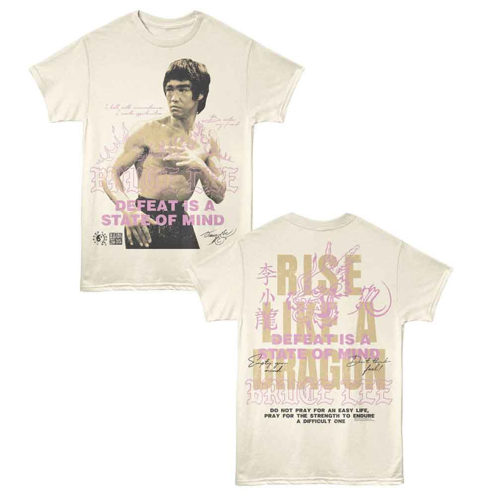 Bruce Lee - BRUCE LEE RISE LIKE A DRAGON F B Adult Shirt