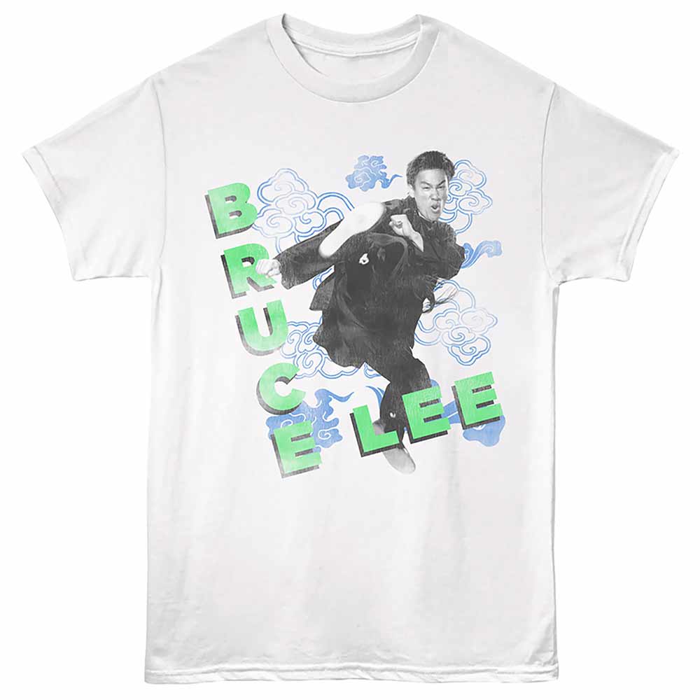 Bruce Lee - BRUCE LEE DRAGON IN THE CLOUDS Adult Shirt