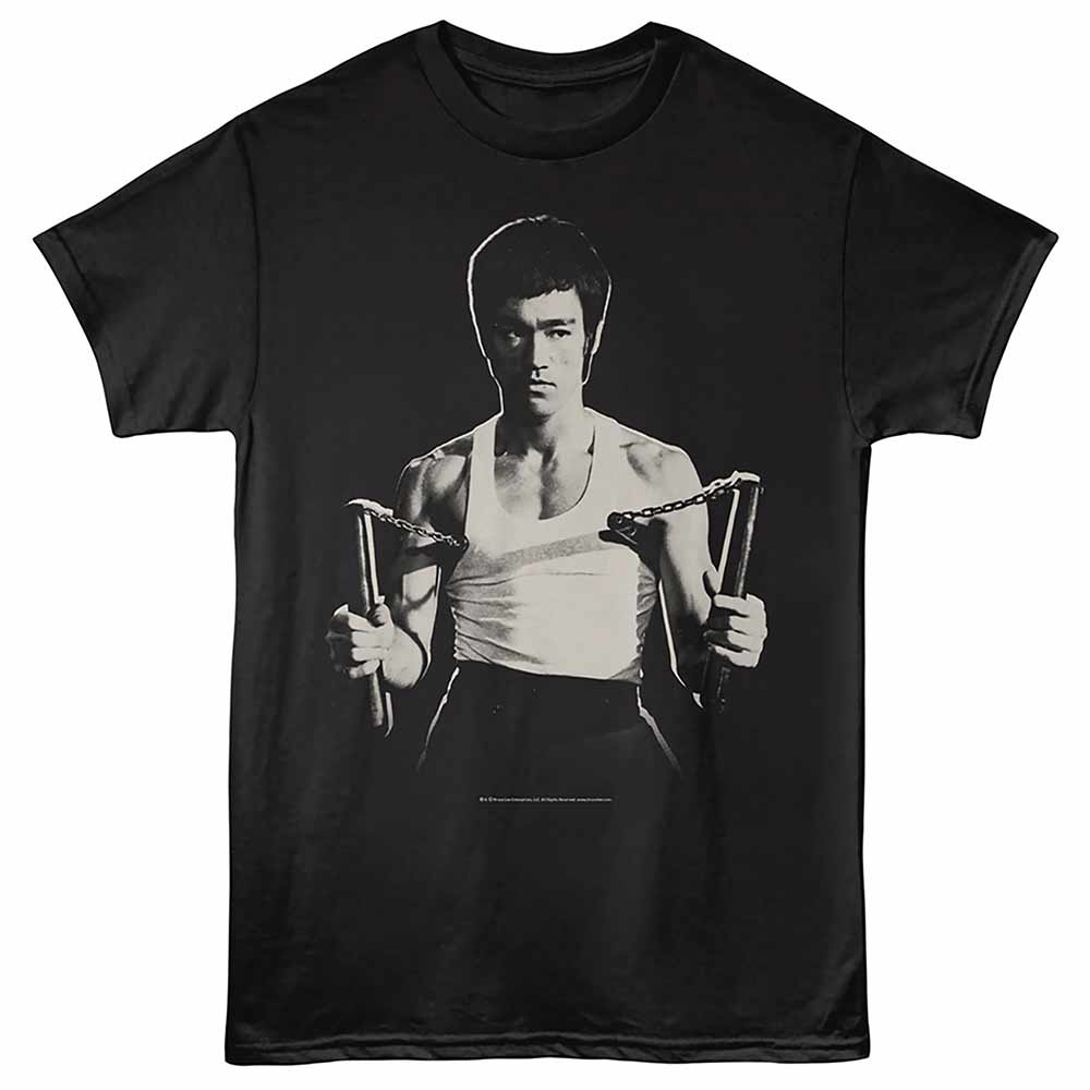 Bruce Lee - BRUCE LEE DUAL NUNCHUCKS Adult Shirt
