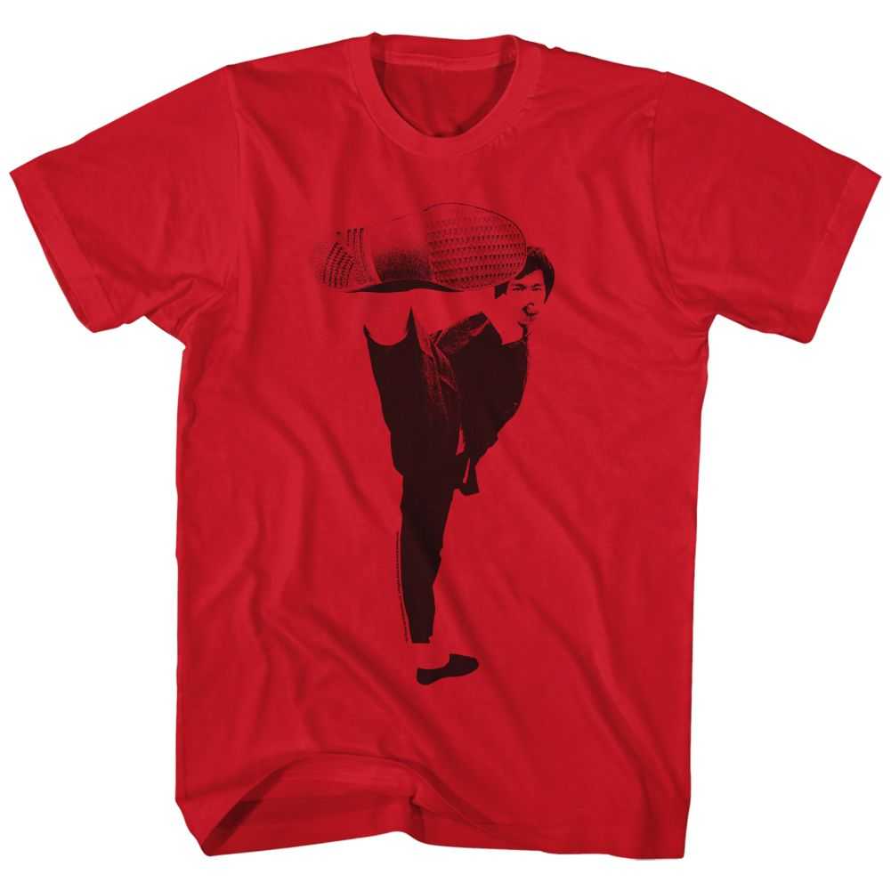 Bruce Lee - KICK Adult Shirt