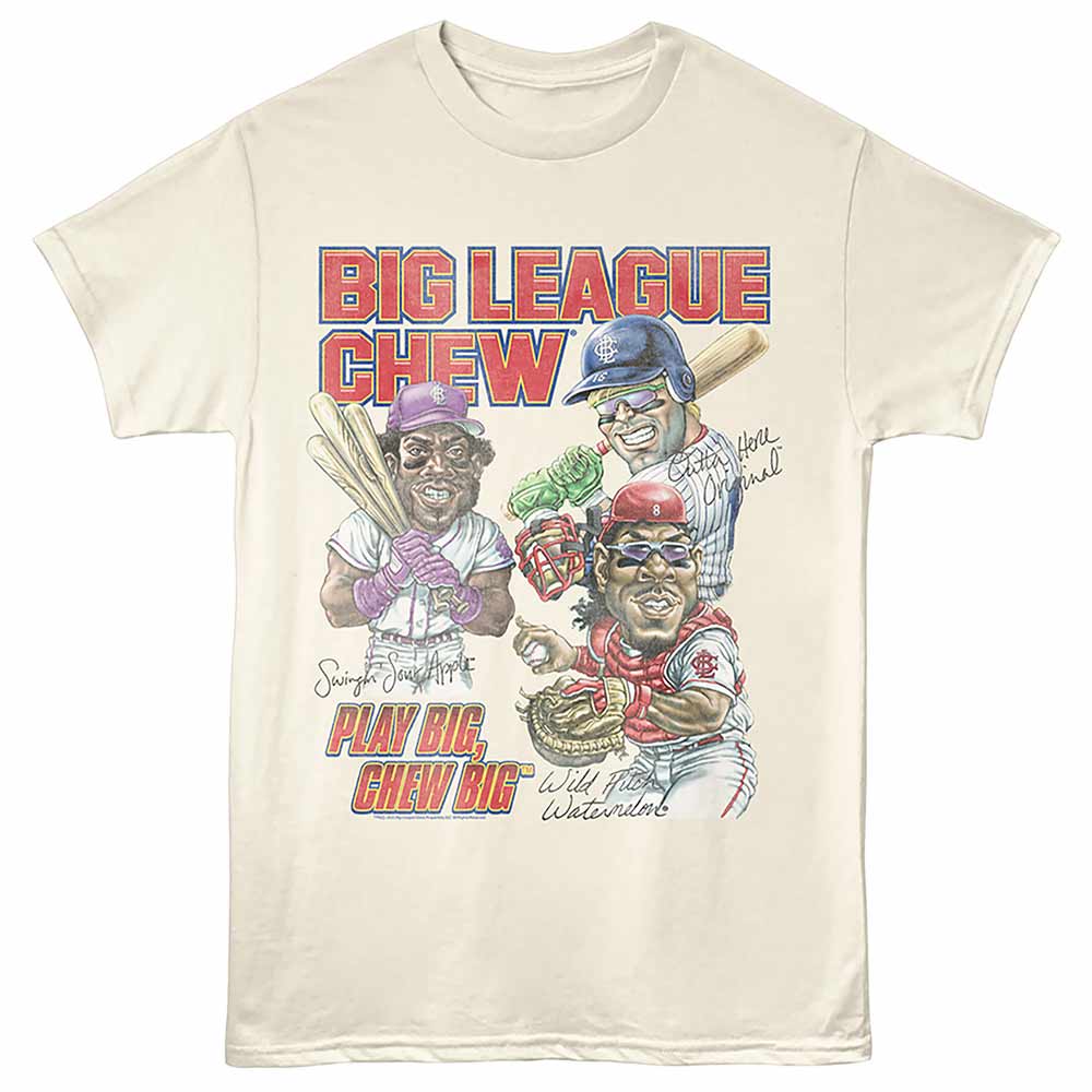 Big League Chew - BLC PLAYER FLAVS Adult Shirt