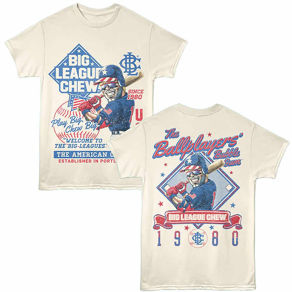 Big League Chew - BLC USA SLUGGER F B Adult Shirt