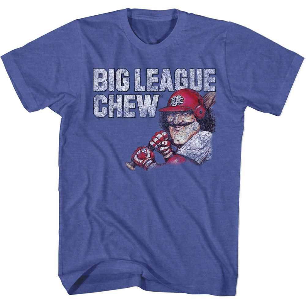 Big League Chew - BIG LEAGUE CHEW VINTAGE MOUSTACHE W DISTRESS Adult Shirt