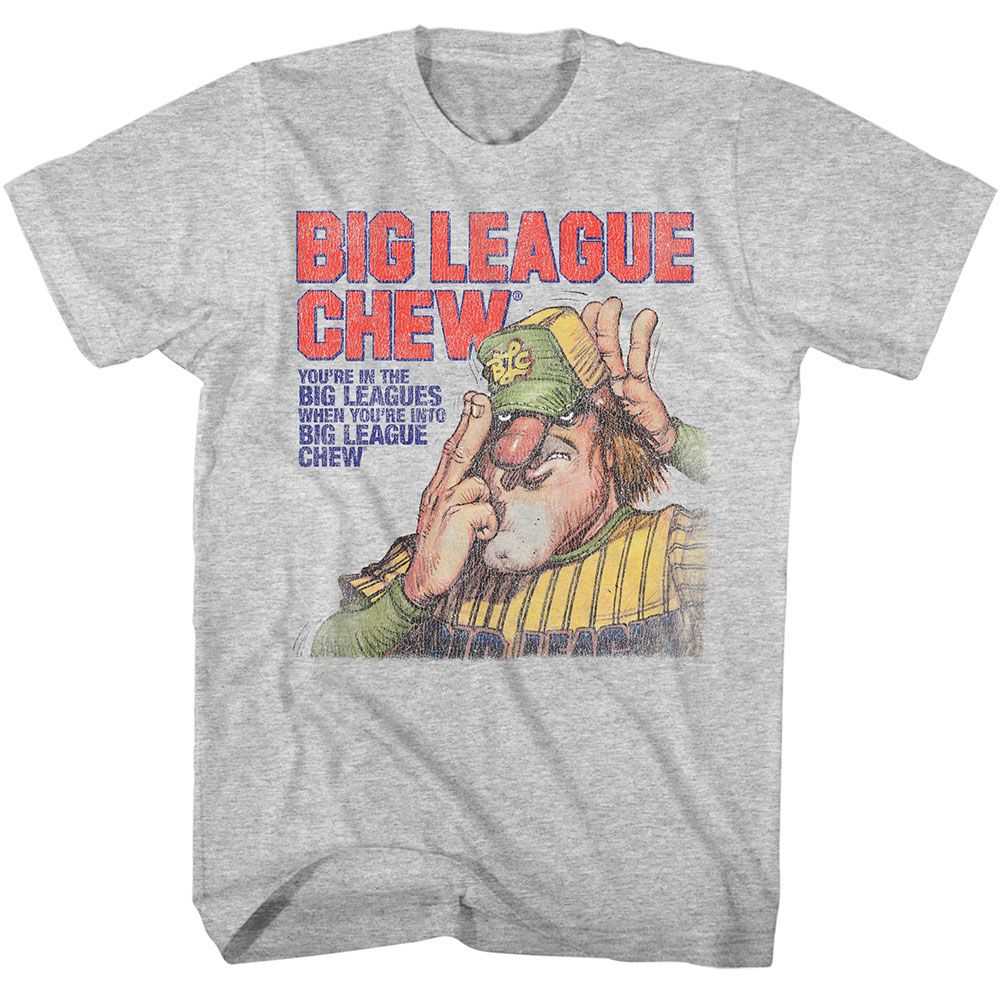 Big League Chew - BIG LEAGUE CHEW WASHED SLOGAN Adult Shirt