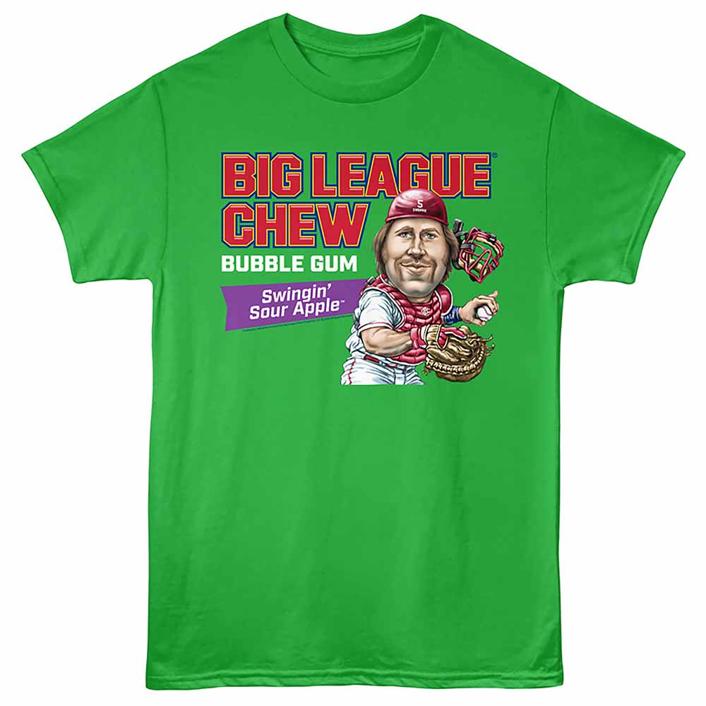 Big League Chew - BLC SWINGIN SOUR APPLE Adult Shirt