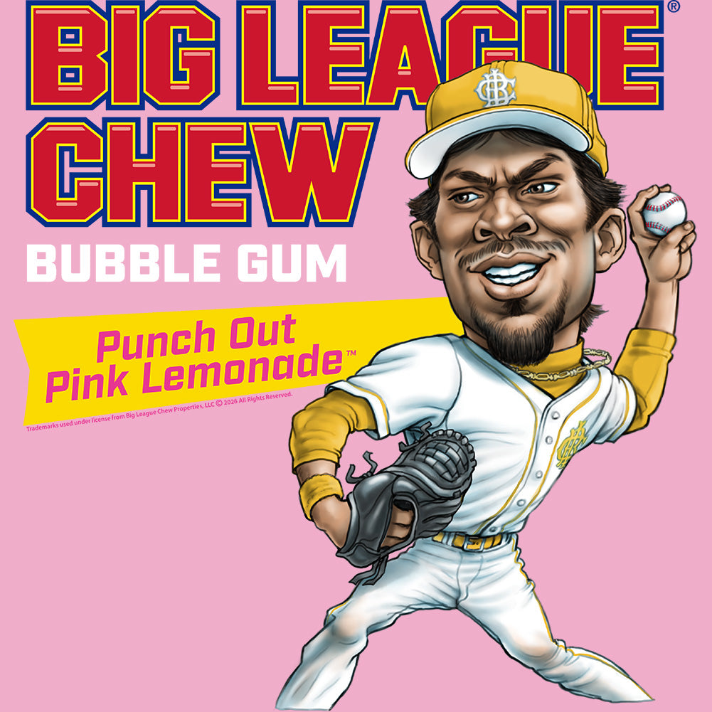 Big League Chew - BLC PUNCH OUT PINK LEMONADE Adult Shirt