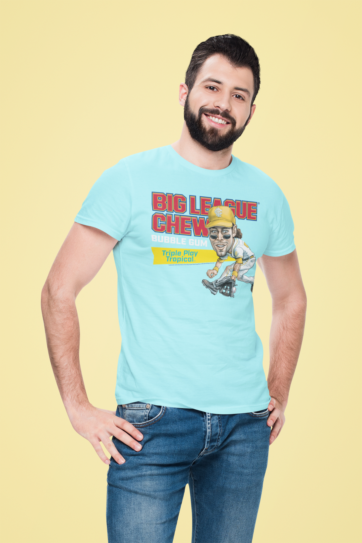 Big League Chew - BLC TRIPLE PLAY TROPICAL Adult Shirt
