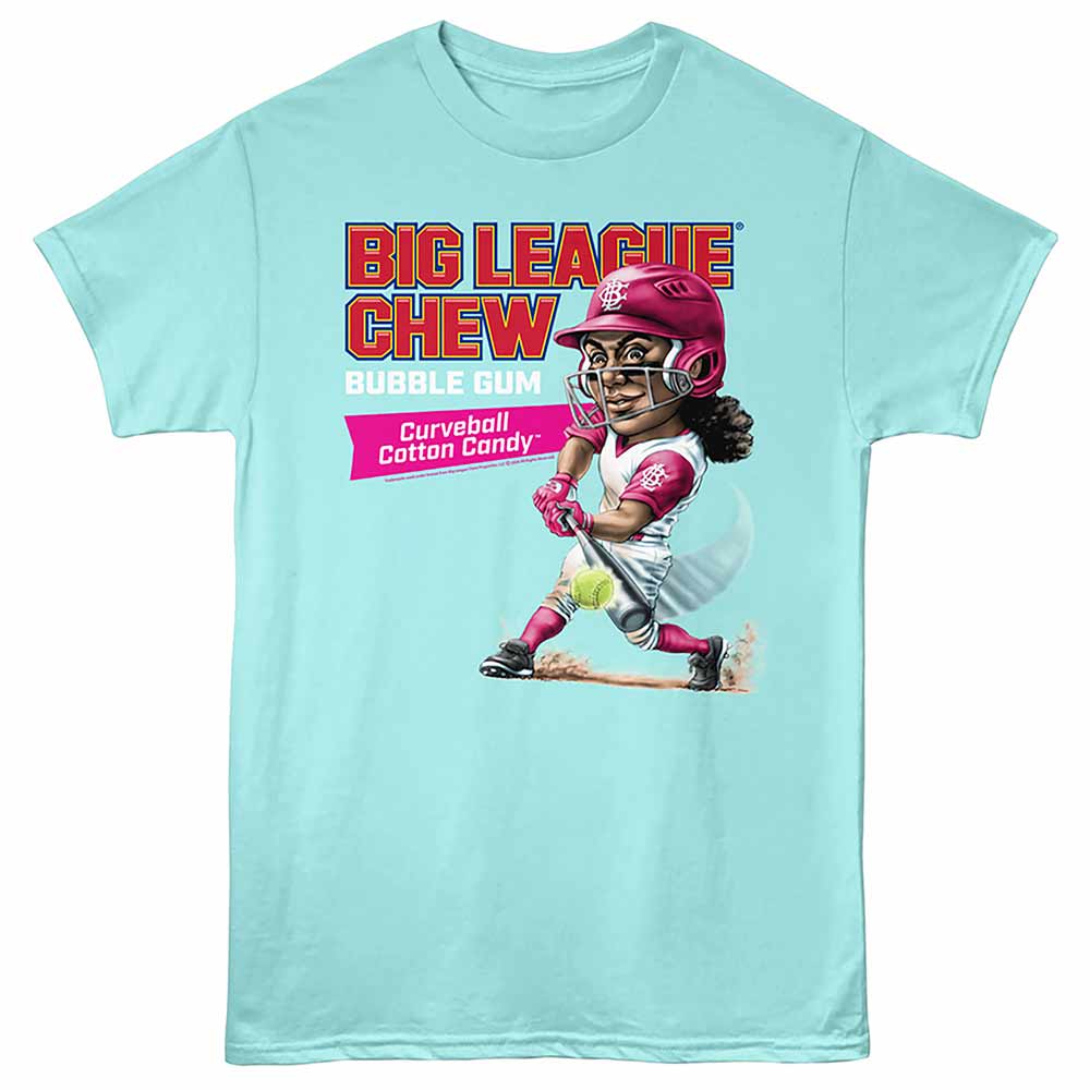 Big League Chew - BLC CURVEBALL COTTON CANDY Adult Shirt