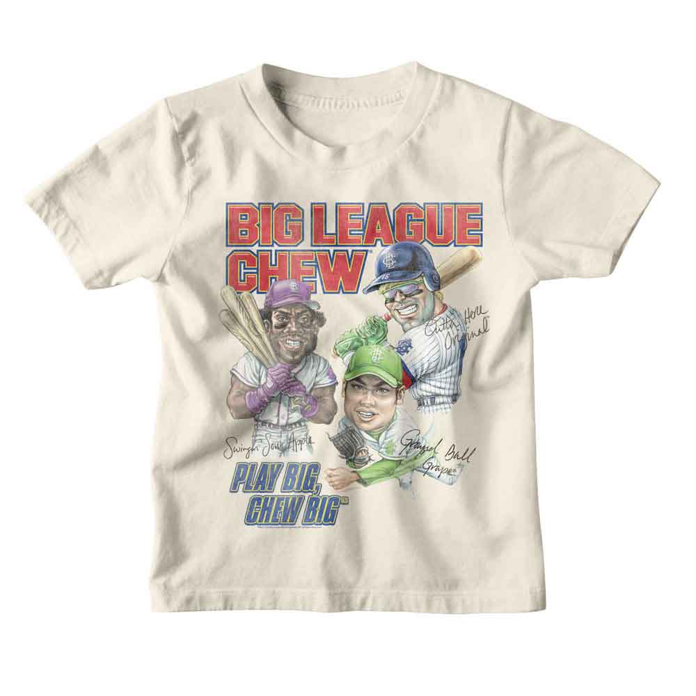 Big League Chew - BIG LEAGUE CHEW PLAYER FLAVORS Youth Shirt