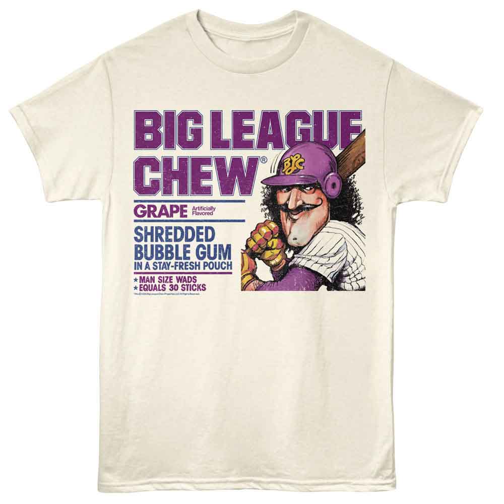 Big League Chew - BIG LEAGUE CHEW VINTAGE GRAPE Adult Shirt