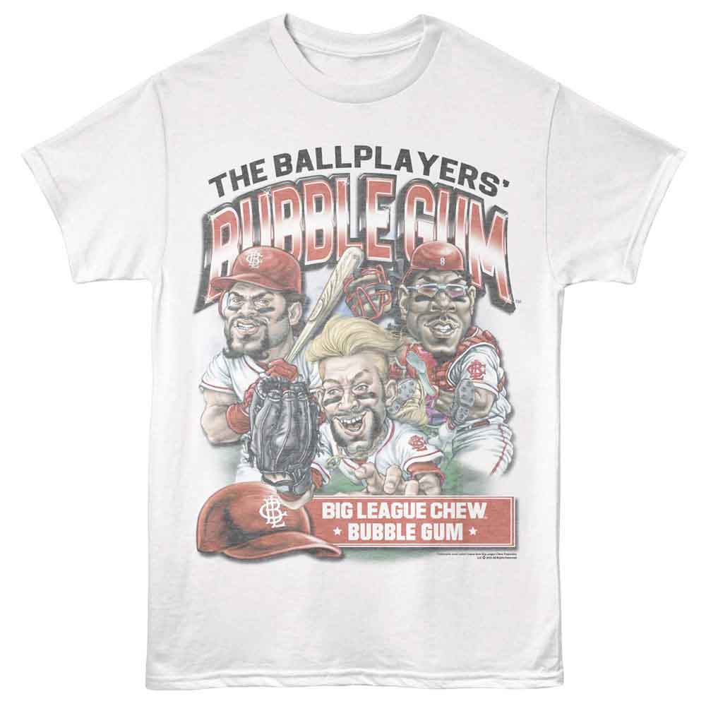 Big League Chew - BIG LEAGUE CHEW BALLPLAYERS GUM TEAM Adult Shirt