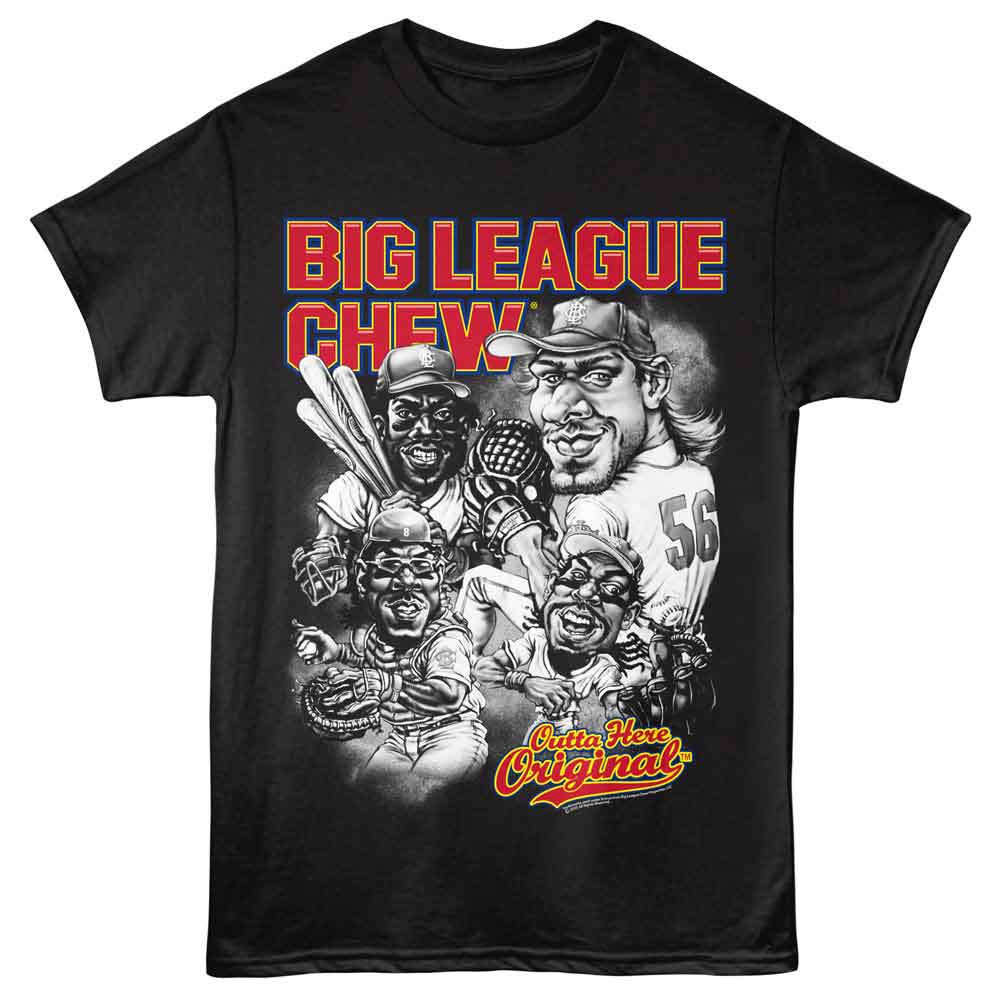Big League Chew - BIG LEAGUE CHEW OUTTA HERE ORIGINAL Adult Shirt
