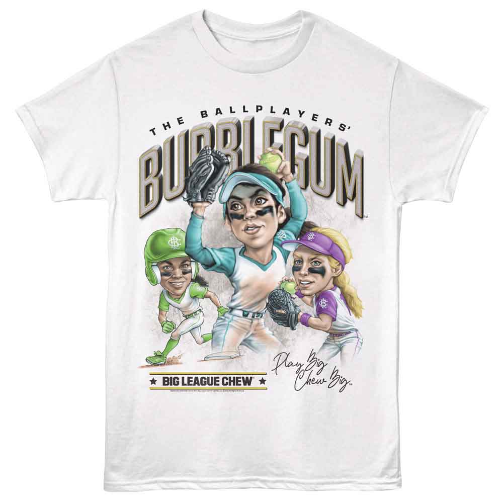 Big League Chew - BIG LEAGUE CHEW SOFT BALLPLAYERS Adult Shirt
