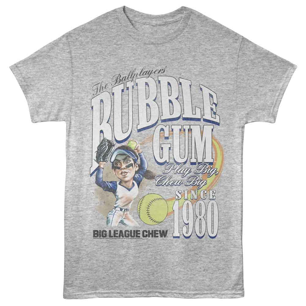 Big League Chew - BIG LEAGUE CHEW FLYING SOFTBALL Adult Shirt