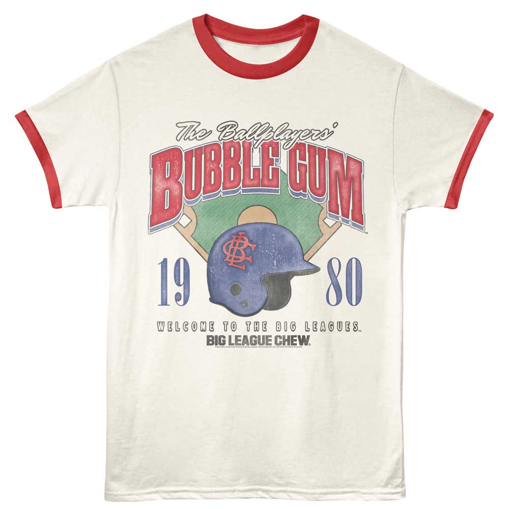 Big League Chew - BLC HELMET AND DIAMOND Adult Shirt