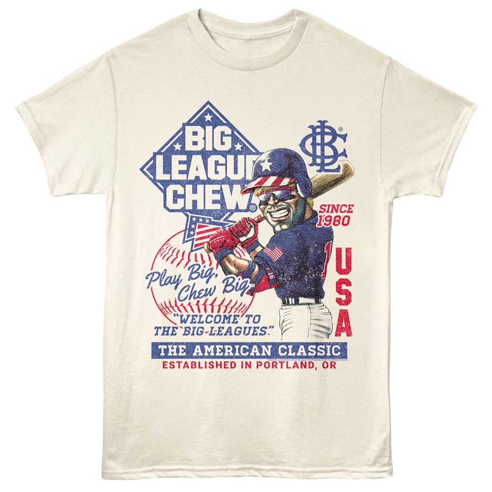 Big League Chew - BLC AMERICANA Adult Shirt