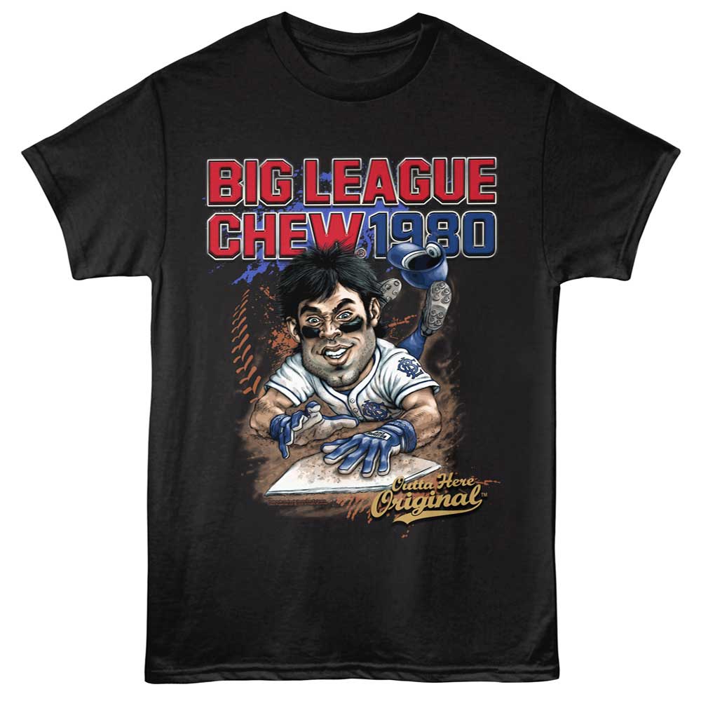 Big League Chew - BLC BLUE GOLD SLIDE Adult Shirt