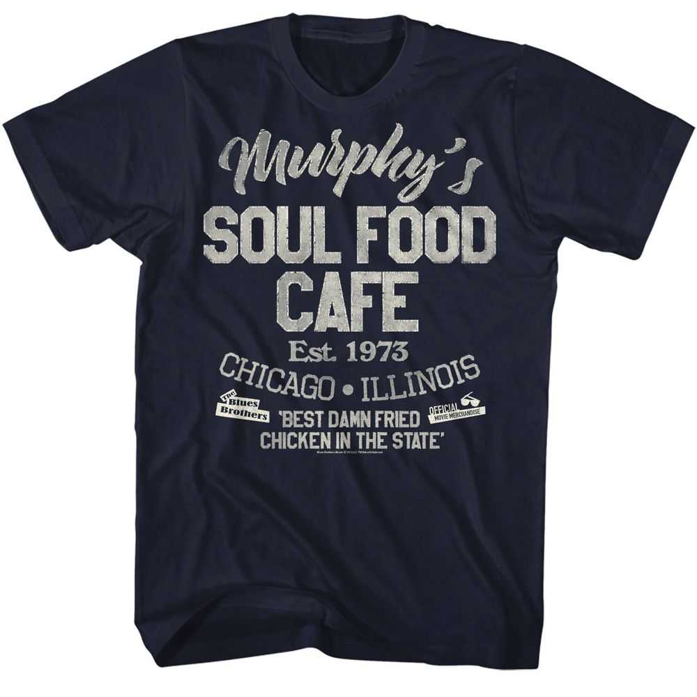The Blues Brothers - THE BLUES BROTHERS SOUL FOOD CAFE Adult Shirt