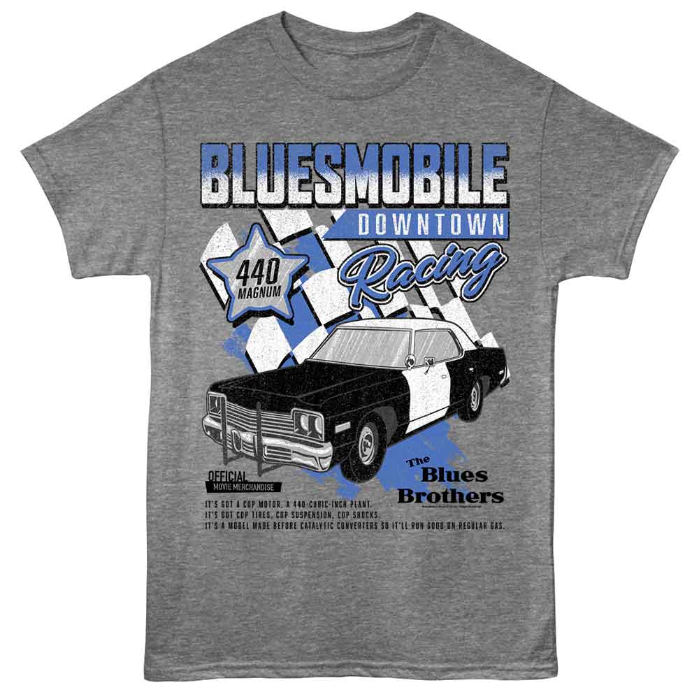 The Blues Brothers - THE BLUES BROTHERS BLUESMOBILE Adult Shirt