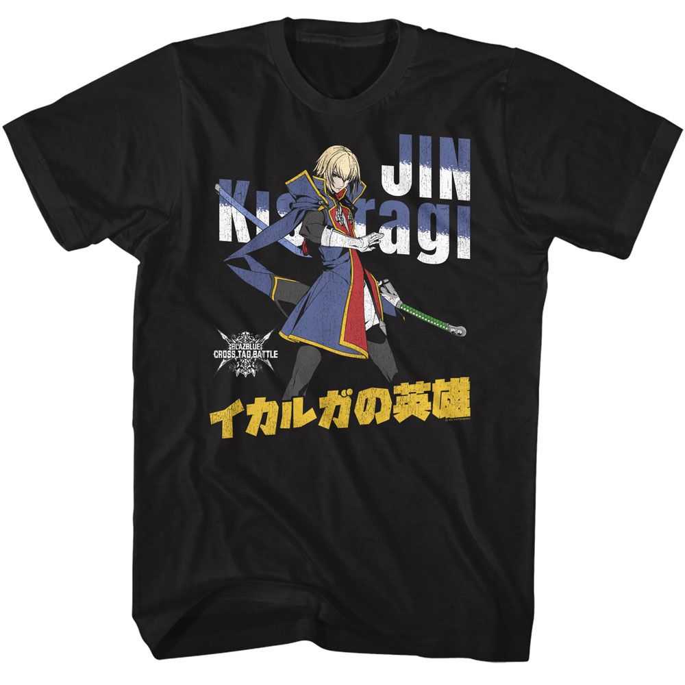 Blazblue - BLAZBLUE JIN CROSS TAG Adult Shirt