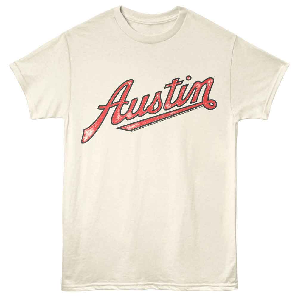 British Motor Heritage - BMH AUSTIN SCRIPT LOGO Adult Shirt