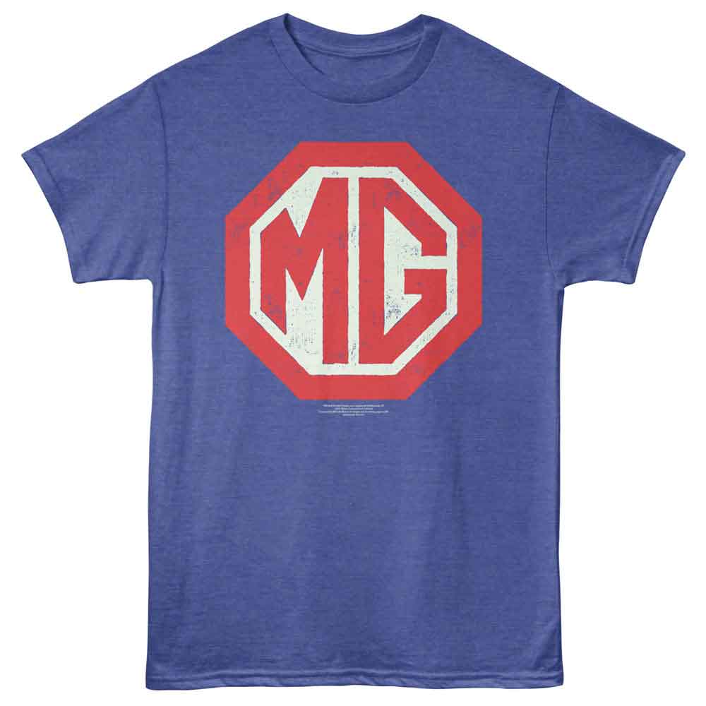 British Motor Heritage - BMH MG CREST LOGO Adult Shirt
