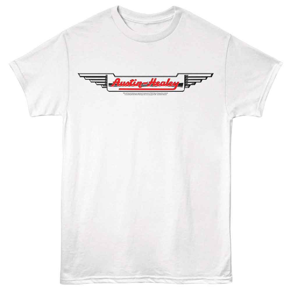 British Motor Heritage - BMH AUSTIN HEALEY WINGS LOGO Adult Shirt