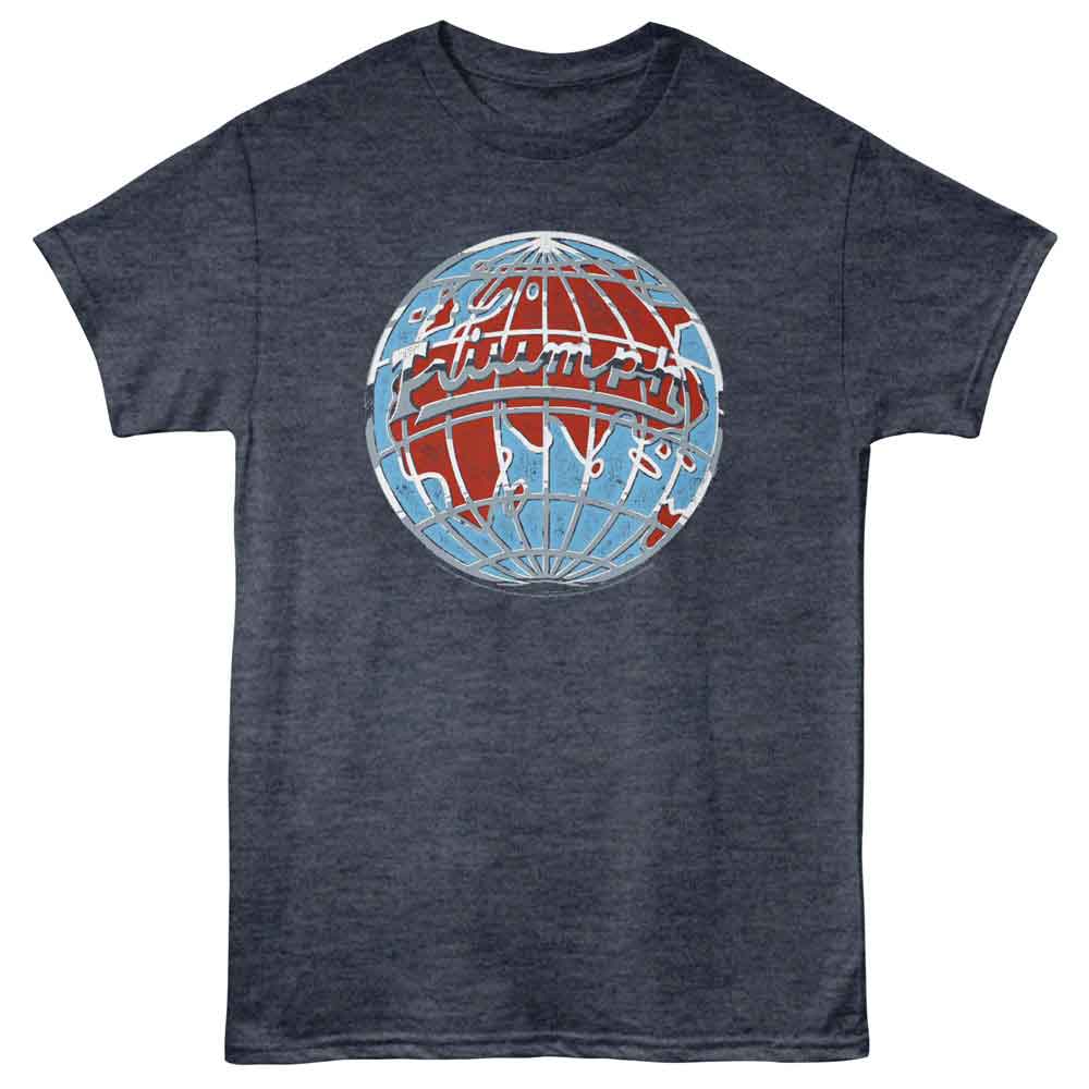 British Motor Heritage - BMH TRIUMPH GLOBE LOGO Adult Shirt