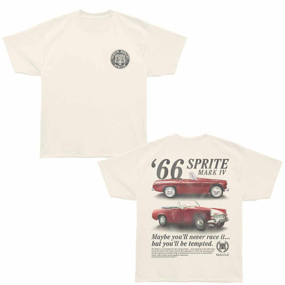 British Motor Heritage - BMH 66 SPRITE MARK IV F B Adult Shirt
