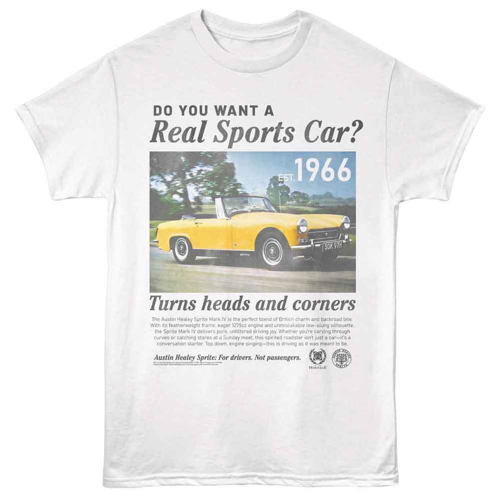 British Motor Heritage - BMH A REAL SPORTS CAR Adult Shirt