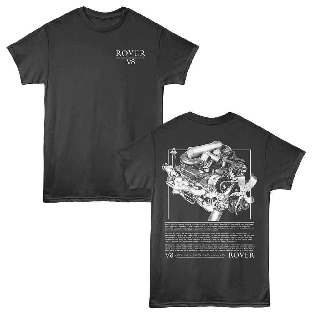 British Motor Heritage - BMG ROVER V8 Adult Shirt