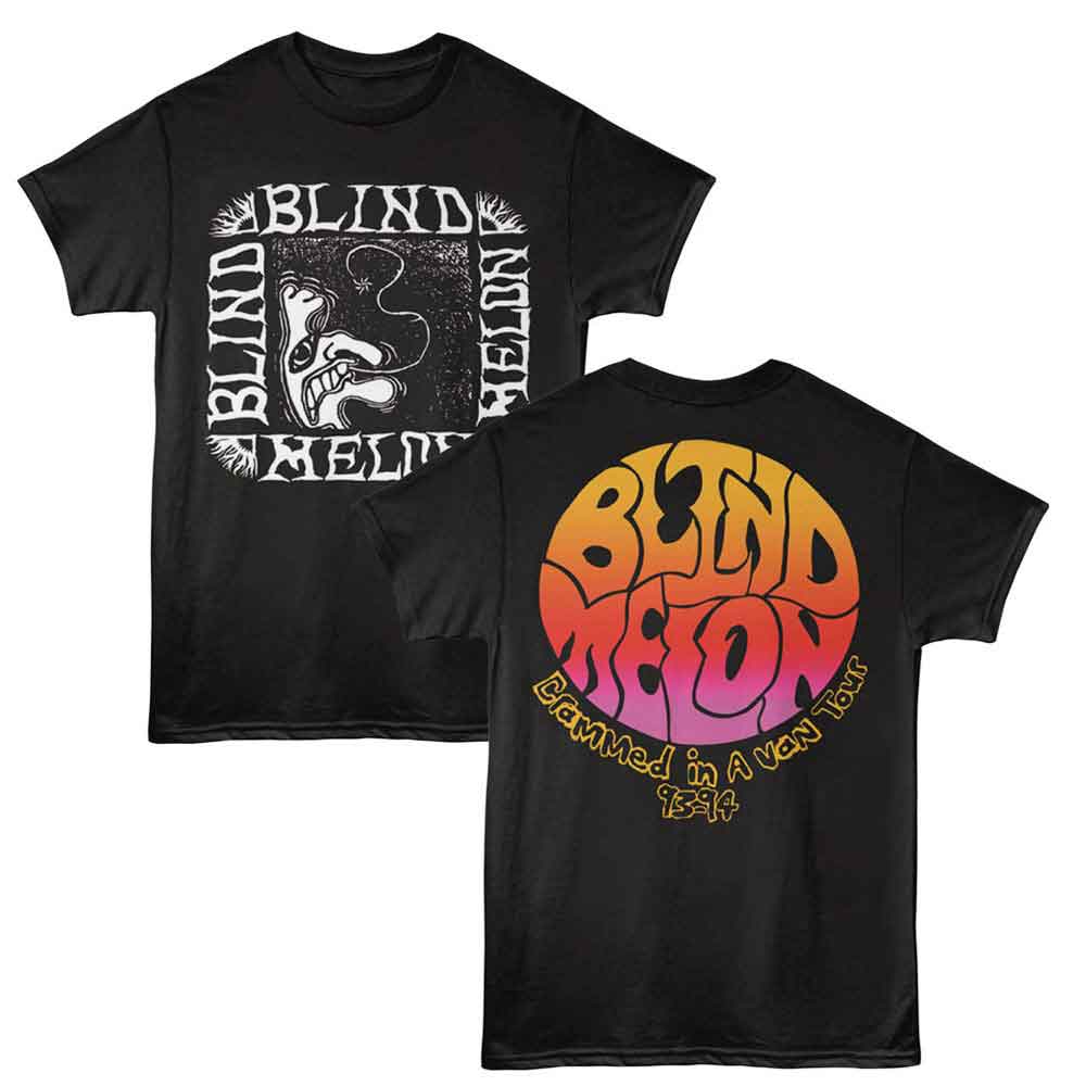 Blind Melon - BLIND MELON CRAMMED IN A VAN F B Adult Shirt