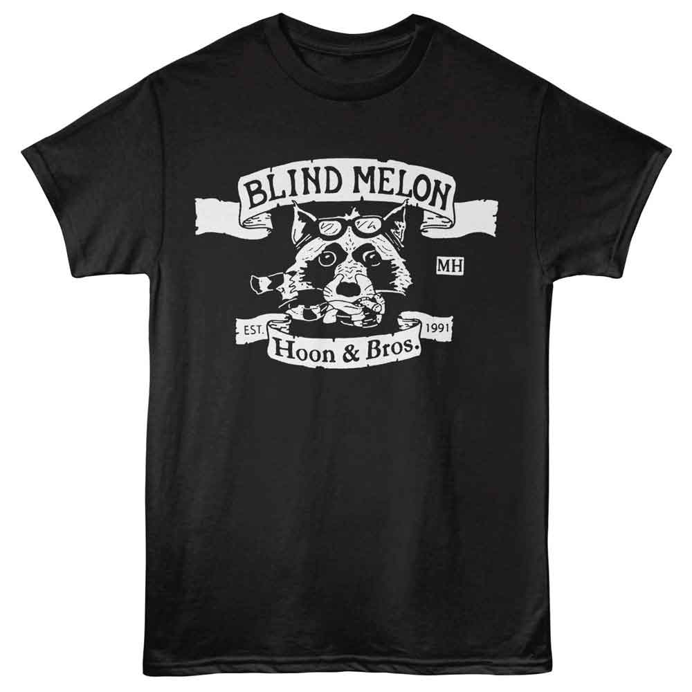 Blind Melon - BLIND MELON HOON AND BROS RACCOON Adult Shirt