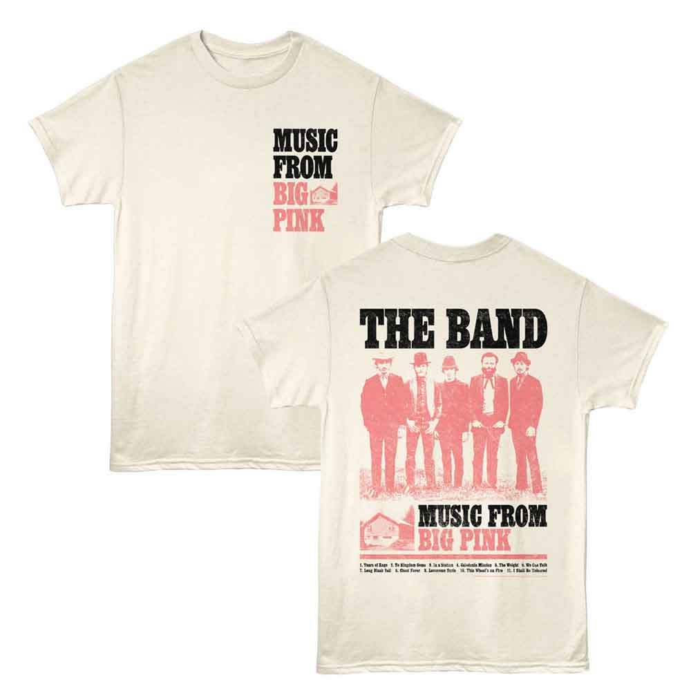The Band - THE BAND MUSIC FROM BIG PINK 68 Adult Shirt